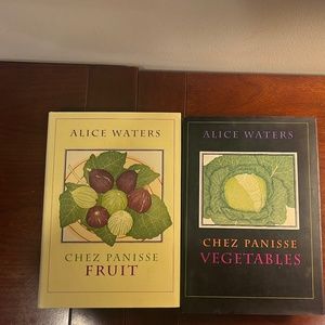 Alice Waters Chez Panisse Cookbook Duo - Fruit & Vegetables